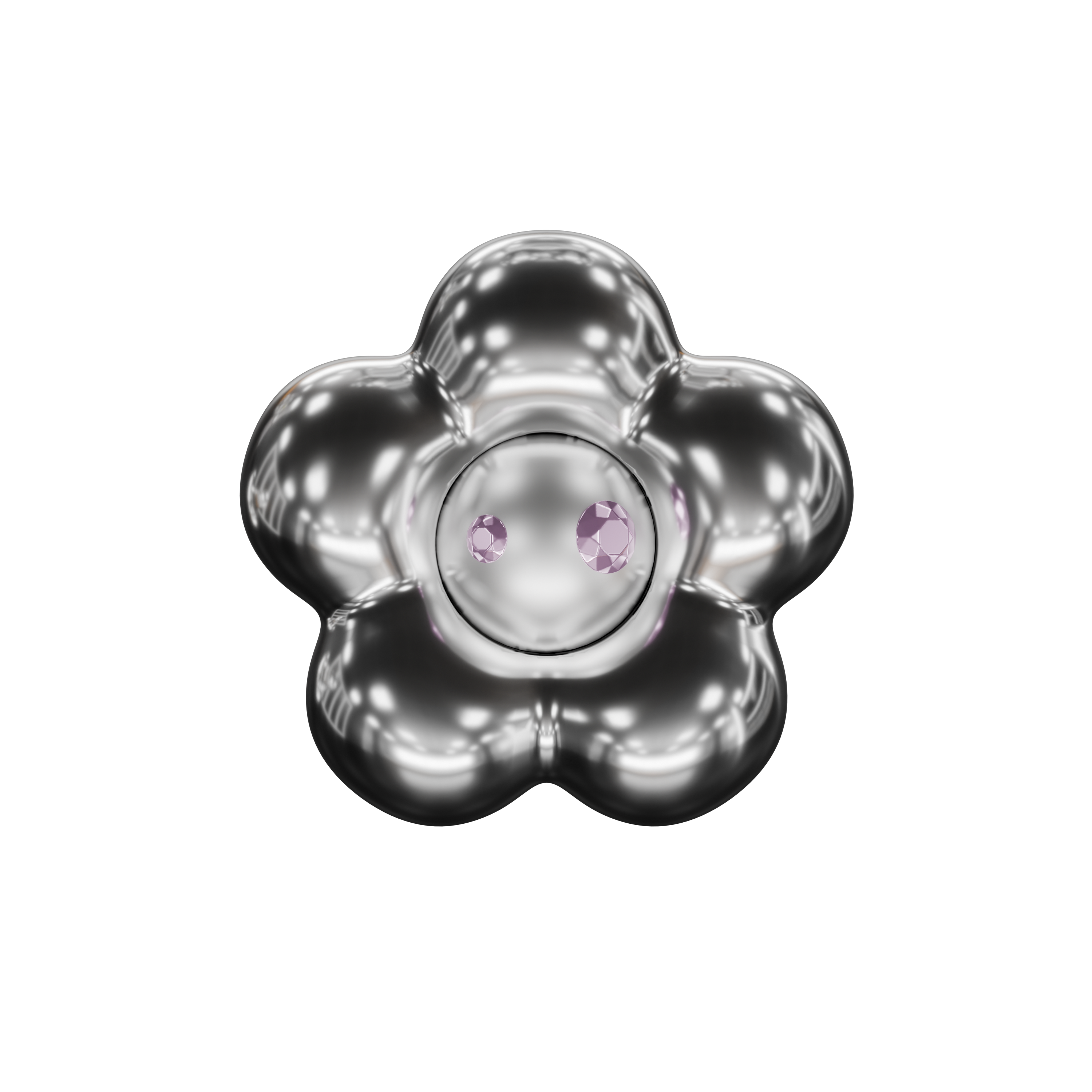 Flower Ring - Silver