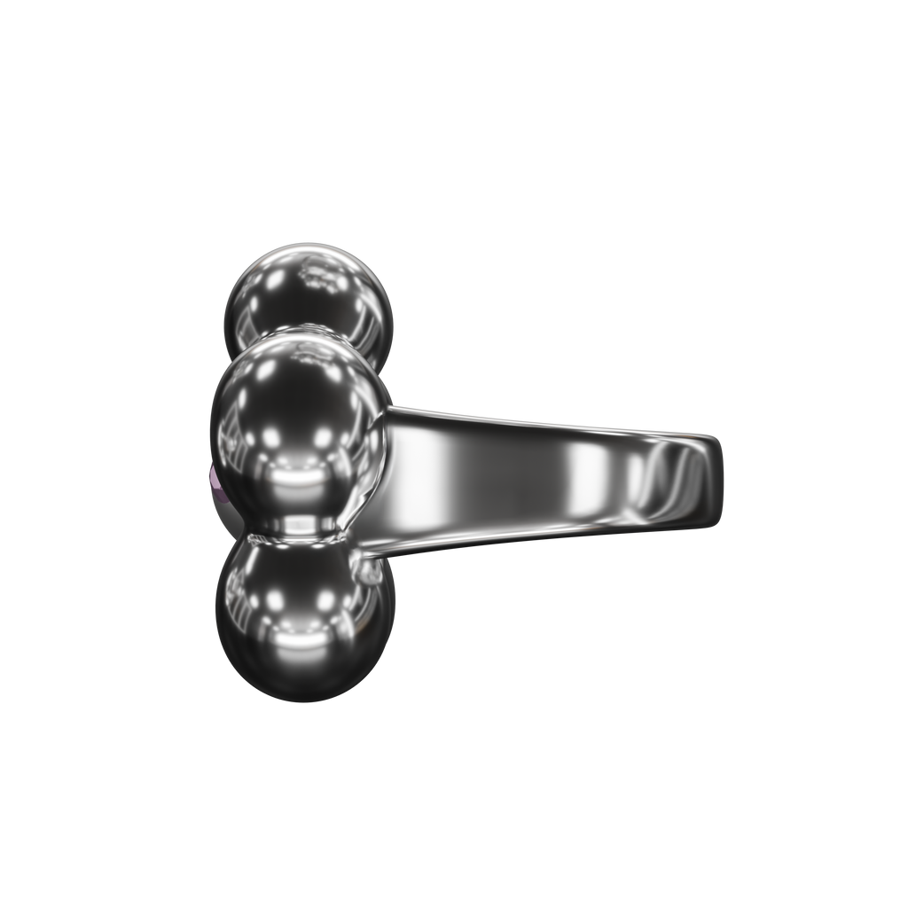 Flower Ring - Silver