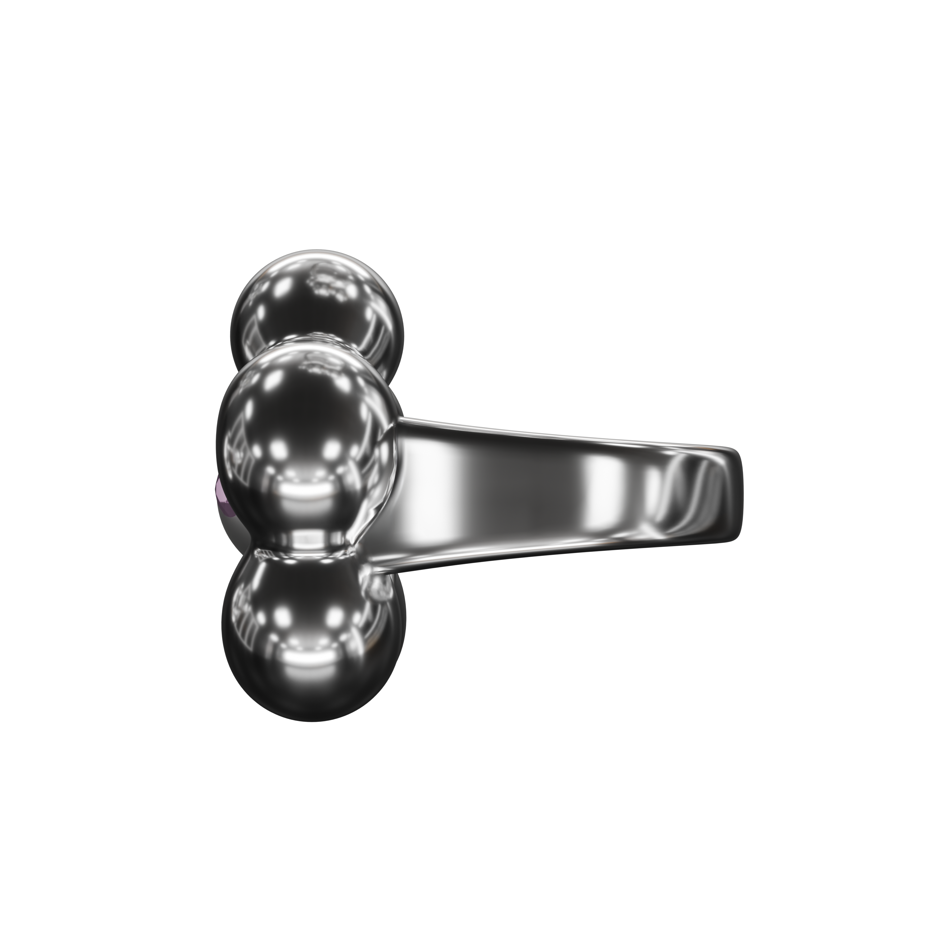 Flower Ring - Silver