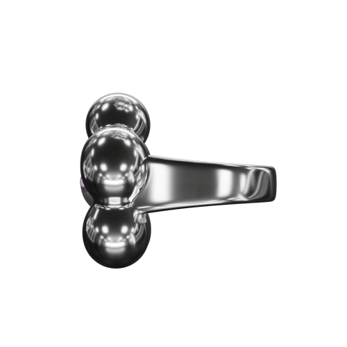 Flower Ring - Silver