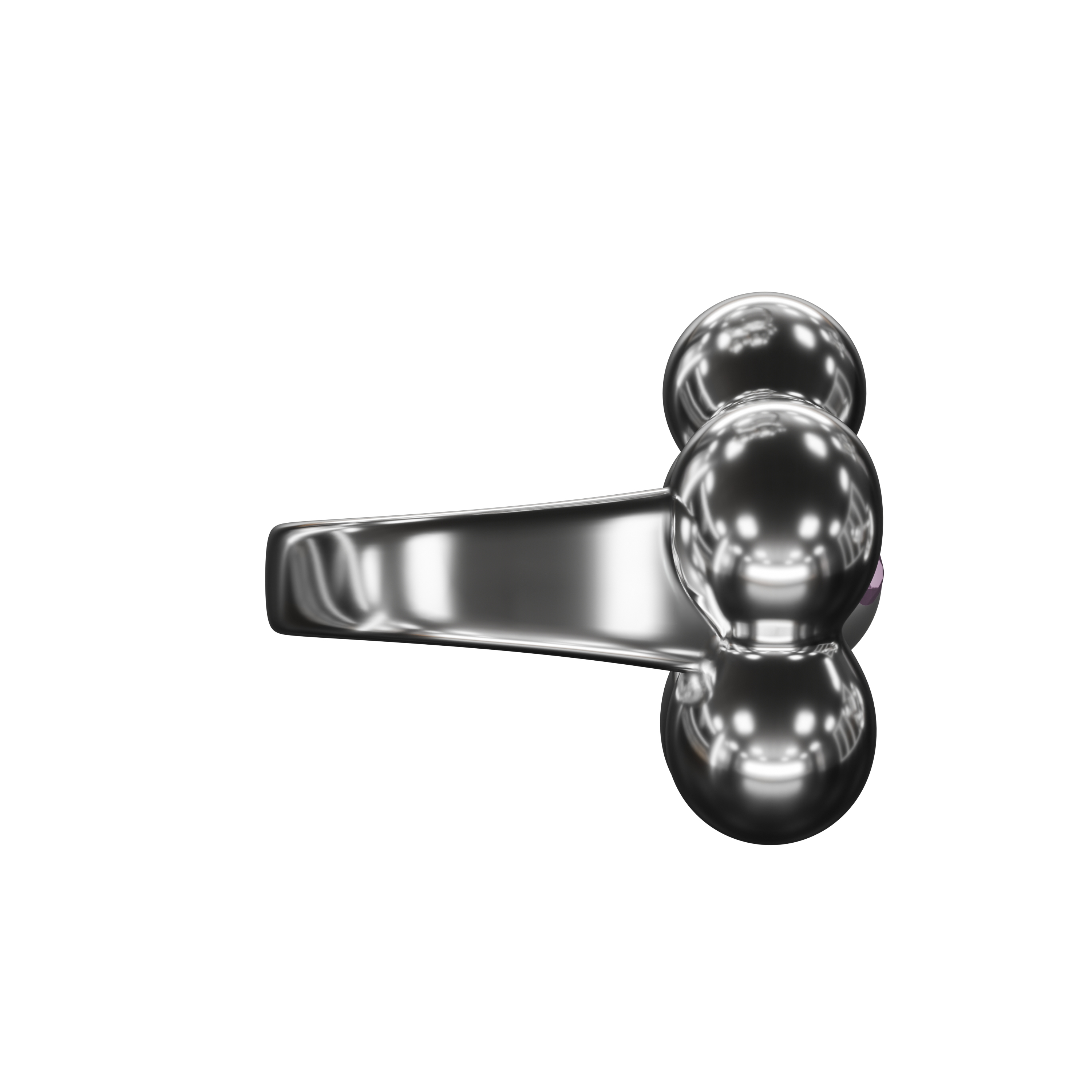 Flower Ring - Silver