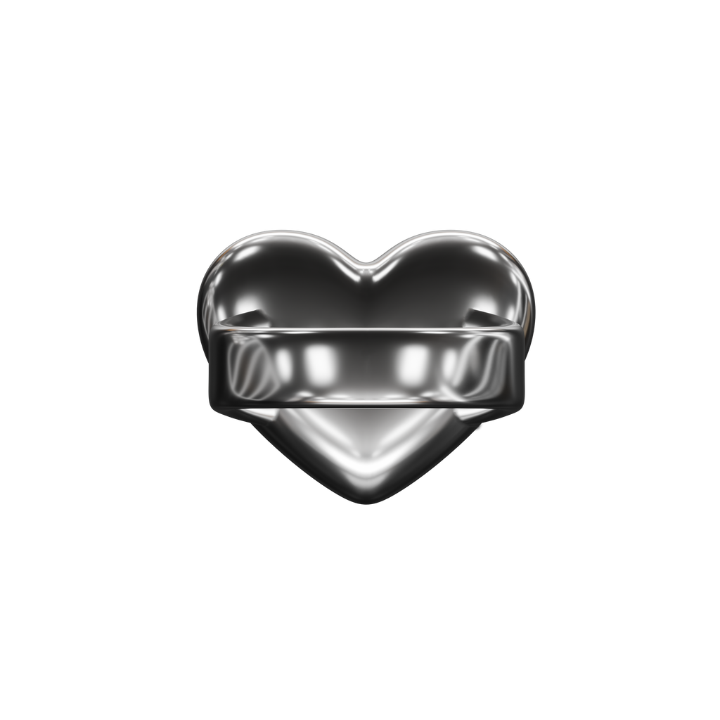 Heart Ring - Silver