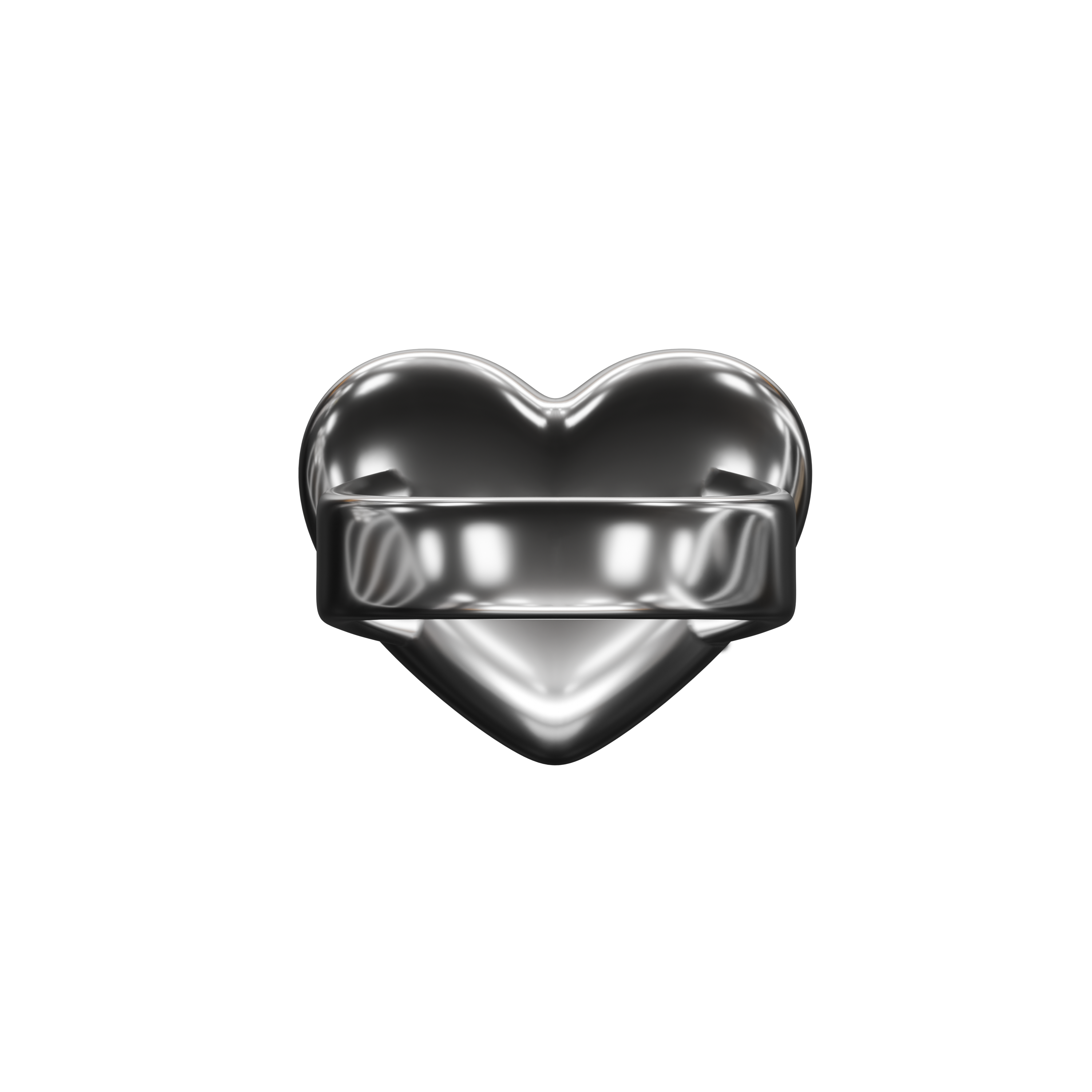 Heart Ring - Silver
