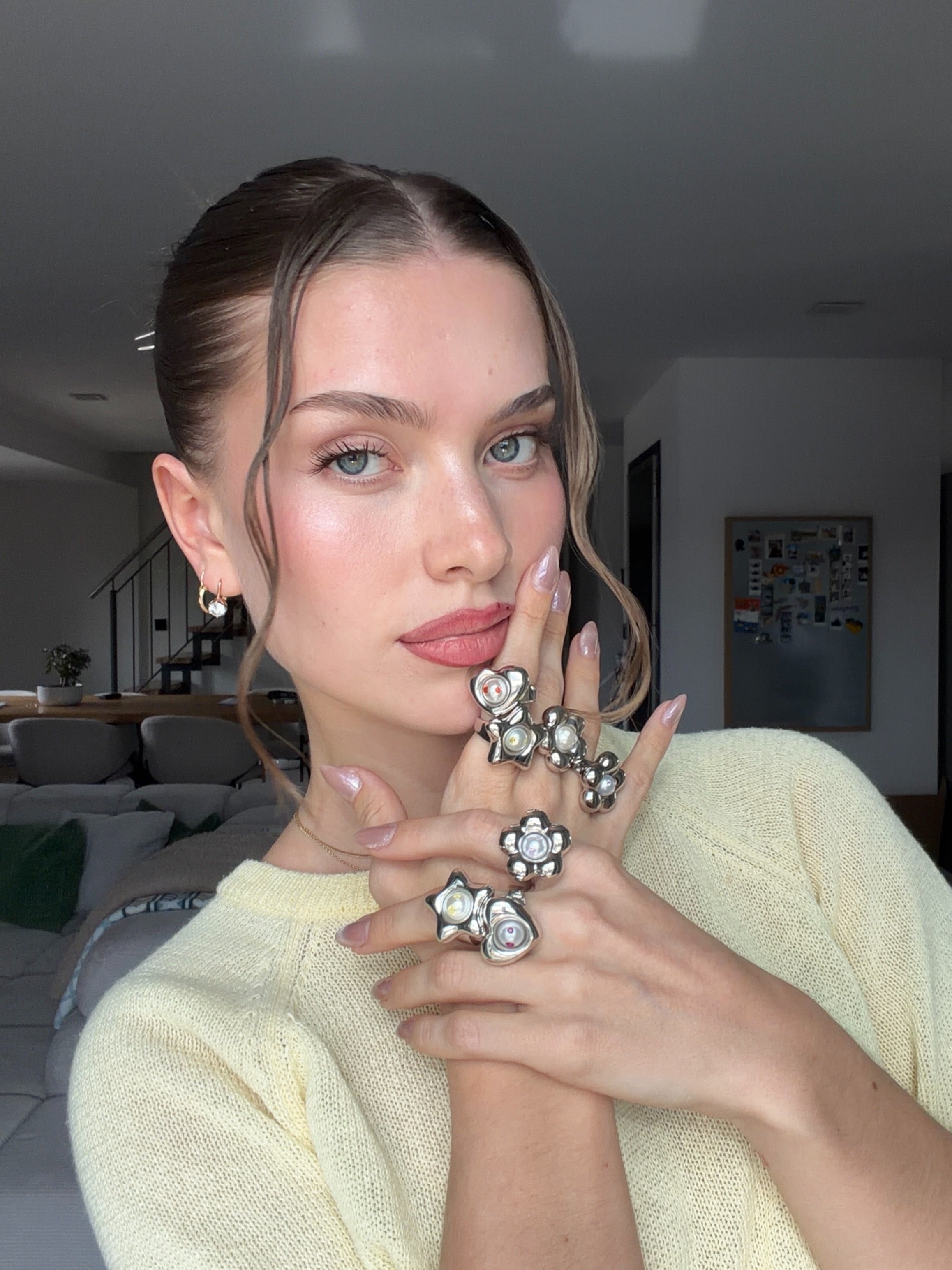 Flower Ring - Silver